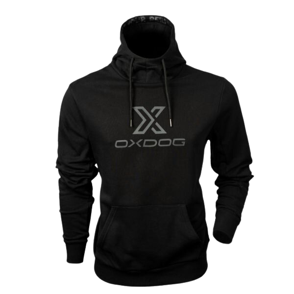 Felpa Oxdog Glow Hoodie Black fronte